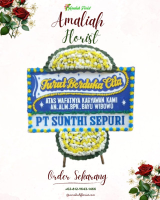 Papan Bunga Duka di Laung Tuhup