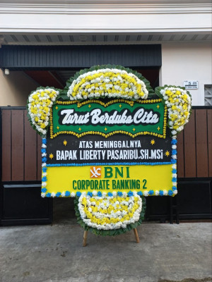 Papan Bunga Duka di Laung Tuhup
