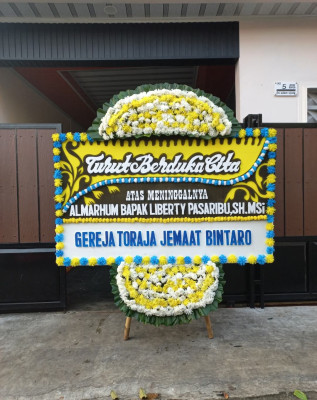 Papan Bunga Duka di Laung Tuhup