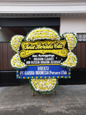 Papan Bunga Duka di Laung Tuhup